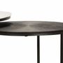 Tables basses - Lot de 2 tables basses avec structure et plateaux en métal - GINER Y COLOMER