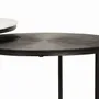 Tables basses - Lot de 2 tables basses avec structure et plateaux en métal - GINER Y COLOMER