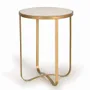 Tables basses - Table d'angle en marbre et métal - GINER Y COLOMER