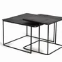 Tables basses - Table basse plateau bronze et pieds métal - GINER Y COLOMER