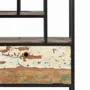 Etagères - Étagère en bois recyclé et métal de couleur foncée - GINER Y COLOMER
