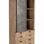 Shelves - Shelf in natural mango wood and metal details - GINER Y COLOMER