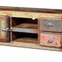 Meubles TV - Meuble TV en bois recyclé multicolore - GINER Y COLOMER