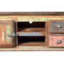Meubles TV - Meuble TV en bois recyclé multicolore - GINER Y COLOMER
