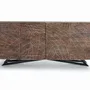 Buffets - Buffet en bois d'acacia et pieds en métal couleur naturelle - GINER Y COLOMER