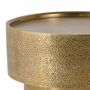 Tables basses - Table en aluminium et bronze doré - GINER Y COLOMER