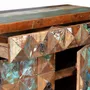 Commodes - Commode exclusive en bois recyclé multicolore - GINER Y COLOMER