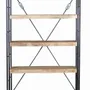 Shelves - Shelf in natural and black mango wood - GINER Y COLOMER