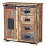 Sideboards - BANGKOK - Exclusive sideboard in multicolored recycled wood - GINER Y COLOMER