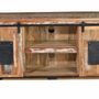 Meubles TV - Meuble TV en bois recyclé multicolore - GINER Y COLOMER