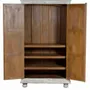 Armoires - Armoire en manguier blanc vieilli 2 mètres - GINER Y COLOMER