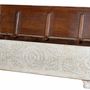 Boîtes de rangement - Coffre en bois de manguier blanc vieilli - GINER Y COLOMER