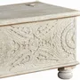 Boîtes de rangement - Coffre en bois de manguier blanc vieilli - GINER Y COLOMER