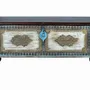 Boîtes de rangement - Coffre en manguier bleu et merisier vieilli - GINER Y COLOMER
