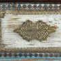 Boîtes de rangement - Coffre en manguier bleu et merisier vieilli - GINER Y COLOMER