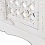 Wardrobe - Mango wood cabinet mirror details in white - GINER Y COLOMER