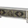 Boîtes de rangement - Coffre en bois de manguier et détails en bronze blanc vieilli - GINER Y COLOMER