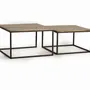 Tables basses - Lot de 2 tables basses en bois de manguier - GINER Y COLOMER