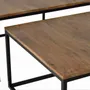 Tables basses - Lot de 2 tables basses en bois de manguier - GINER Y COLOMER
