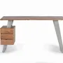 Bureaux - Bureau en bois de manguier et métal - GINER Y COLOMER