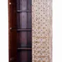 Armoires - Armoire en bois de manguier avec des détails en ivoire vieilli - GINER Y COLOMER