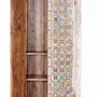 Wardrobe - Mango wood cabinet with ceramic and bronze details - GINER Y COLOMER