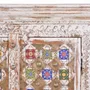 Wardrobe - Mango wood cabinet with ceramic and bronze details - GINER Y COLOMER