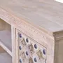Meubles TV - Meuble TV en bois de manguier naturel et détails en métal - GINER Y COLOMER