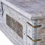 Boîtes de rangement - Coffre ancien en bois de manguier blanc - GINER Y COLOMER