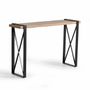 Consoles - Console en bois d'acacia et métal - GINER Y COLOMER