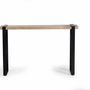 Consoles - Console en bois d'acacia et métal - GINER Y COLOMER