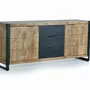 Buffets - Buffet en bois d'acacia et métal - GINER Y COLOMER