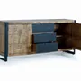 Buffets - Buffet en bois d'acacia et métal - GINER Y COLOMER