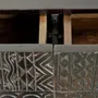 Console table - Console in mango wood and metal legs - GINER Y COLOMER