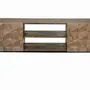 TV stands - TV cabinet in mango wood and dark brown bronze - GINER Y COLOMER