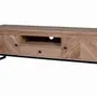 Meubles TV - Meuble TV en bois d'acacia et pieds en métal - GINER Y COLOMER