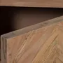 Meubles TV - Meuble TV en bois d'acacia et pieds en métal - GINER Y COLOMER