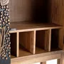 Armoires - Armoire à bouteilles en bois d'acacia sculptée a main - GINER Y COLOMER