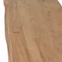 Bancs - Banc en bois d'acacia et métal coloris naturel et noir - GINER Y COLOMER