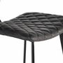 Stools - Stool in natural leather and metal - GINER Y COLOMER