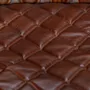 Chaises - Chaise en cuir naturel avec pieds en métal - GINER Y COLOMER