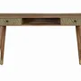 Bureaux - Bureau en bois de manguier avec détails en bronze - GINER Y COLOMER