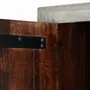 Armoires - Armoire en manguier et pieds en métal gris vieilli - GINER Y COLOMER