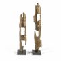 Sculptures, statuettes and miniatures - Set of two decorative metal sculptures - GINER Y COLOMER