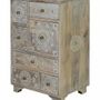 Chests of drawers - Natural mango wood telephone cabinet - GINER Y COLOMER