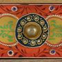 Coffee tables - Multicolored hand-painted mango wood coffee table - GINER Y COLOMER