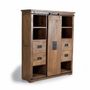 Sideboards - Mango wood and metal dresser - GINER Y COLOMER