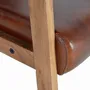 Fauteuils - Fauteuil cuir marron et métal - GINER Y COLOMER