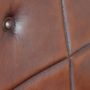 Armchairs - Brown leather and metal armchair - GINER Y COLOMER
