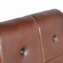 Fauteuils - Fauteuil cuir marron et métal - GINER Y COLOMER